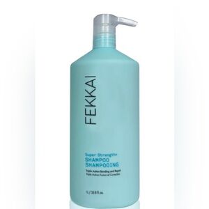 FEKKAI Super Strength+ Shampoo - Aqua Bottle 33.8 fl oz.